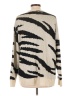 Splendid Animal Print Ivory Black Pullover Sweater Size L - photo 2