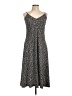 MICHAEL Michael Kors Polka Dots Black Casual Dress Size L - photo 1