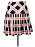 Donna Morgan 100% Polyester Argyle Blue Casual Skirt Size 14 - photo 2