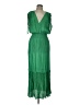 Max Studio 100% Rayon Green Cocktail Dress Size L - photo 1