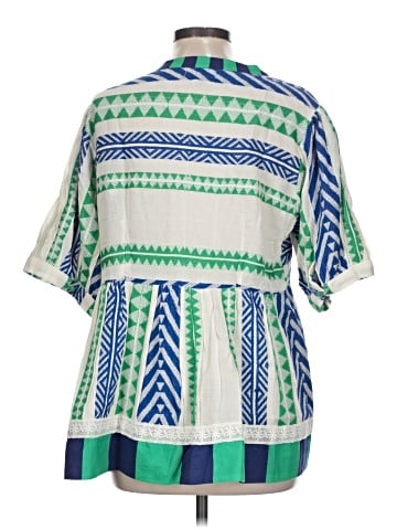 Verb by Pallavi Singhee Short Sleeve Blouse (view 2)