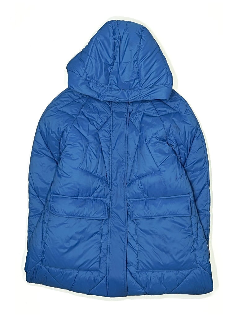 Pre-owned Zara Kids' Snow Jacket In Blue
