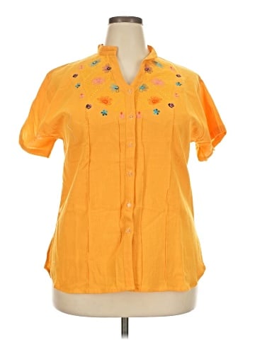Assorted Brands Short Sleeve Blouse (view 1)