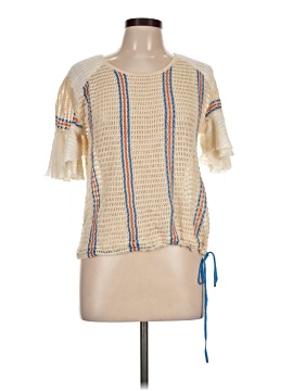 Free People Short Sleeve Blouse