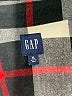 Gap Plaid Black 3/4 Sleeve Button-Down Shirt Size XL - photo 7
