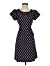 SM Wardrobe Print Blue Casual Dress Size S - photo 1