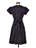 SM Wardrobe Print Blue Casual Dress Size S - photo 2