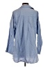 Zara Blue 3/4 Sleeve Button-Down Shirt Size S - photo 2