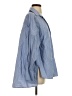 Zara Blue 3/4 Sleeve Button-Down Shirt Size S - photo 4