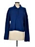 OAK + FORT Blue Pullover Sweater Size M - photo 1