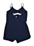 Assorted Brands 100% Polyester Hearts Blue Romper Size 8 - photo 2