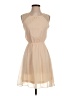 Forever 21 Solid Tan Cocktail Dress Size S - photo 1