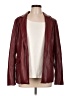 Skies Are Blue 100% Polyester Burgundy Blazer Size L - photo 1