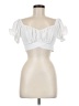 Shein 100% Polyester White Sleeveless Blouse Size 6 - photo 1