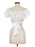 Shein 100% Polyester White Sleeveless Blouse Size 6 - photo 2