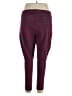 Torrid Plaid Burgundy Active Pants Size 3X Plus (3) - photo 2