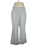 Jockey Solid Gray Sweatpants Size XL - photo 1