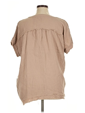 Zenana Short Sleeve Blouse (view 2)