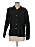 Impressions Black Long Sleeve Blouse Size M - photo 1