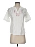 Unbranded White Short Sleeve Blouse Size S - photo 1