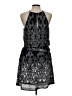 Bisou Bisou 100% Polyester Paisley Black Cocktail Dress Size 10 - photo 2