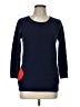 Lisa Perry Blue Wool Pullover Sweater Size L - photo 1