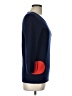 Lisa Perry Blue Wool Pullover Sweater Size L - photo 4
