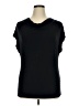 Saint + Sofia Black Sleeveless T-Shirt Size 14 - photo 1