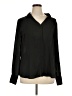 Liz Claiborne Black Long Sleeve Blouse Size XL (tall) - photo 1