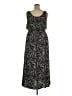 Merona 100% Rayon Print Gray Black Casual Dress Size XXL - photo 2