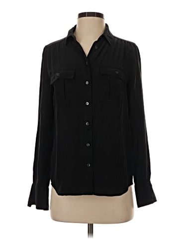 J.Crew Long Sleeve Silk Top (view 1)