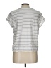 Universal Thread 100% Cotton Stripes Silver Short Sleeve T-Shirt Size L - photo 2
