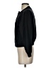 Amour Vert 100% Silk Black Track Jacket Size XS - photo 5