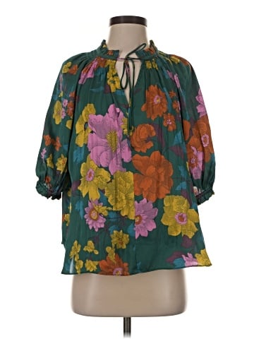 Current Air 3/4 Sleeve Blouse (view 1)