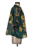 Current Air 100% Polyester Green 3/4 Sleeve Blouse Size S - photo 4