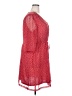 Old Navy 100% Polyester Hearts Red Casual Dress Size XXL - photo 4