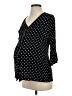 Pink Blush 100% Rayon Black 3/4 Sleeve Blouse Size S - photo 1