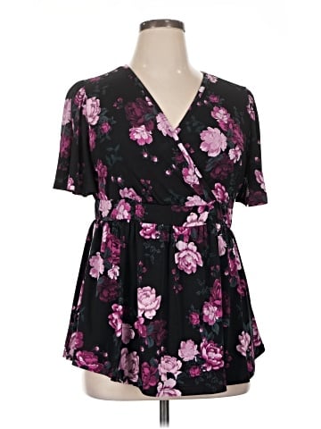 Torrid Short Sleeve Blouse (view 1)