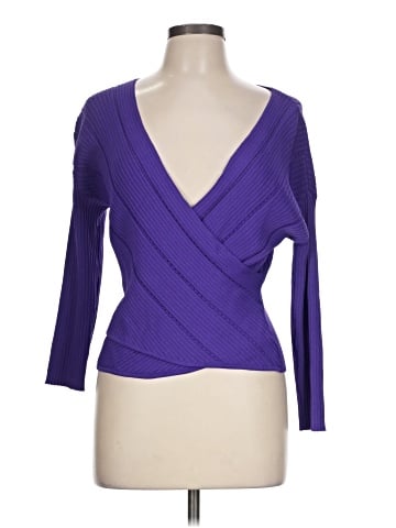 Eva Mendes by New York & Company 3/4 Sleeve Top (view 1)