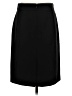 J.Crew 100% Wool Solid Black Wool Skirt Size 4 - photo 2