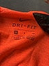 Nike 100% Polyester Orange Active Tank Size S - photo 7