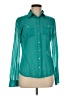 Aeropostale Teal Long Sleeve Blouse Size M - photo 1