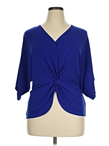 Bold Elements 3/4 Sleeve Blouse (view 1)