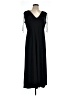 IMAN Black Casual Dress Size L (petite) - photo 1
