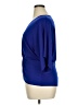 Bold Elements Blue 3/4 Sleeve Blouse Size XL - photo 5