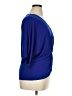Bold Elements Blue 3/4 Sleeve Blouse Size XL - photo 4