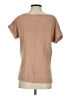Hem & Thread Tan Short Sleeve Top Size S - photo 2