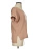 Hem & Thread Tan Short Sleeve Top Size S - photo 4