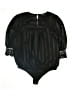 Express Outlet Black Bodysuit Size L - photo 1