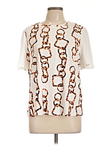 Nicole by Nicole Miller Short Sleeve Blouse (view 1)